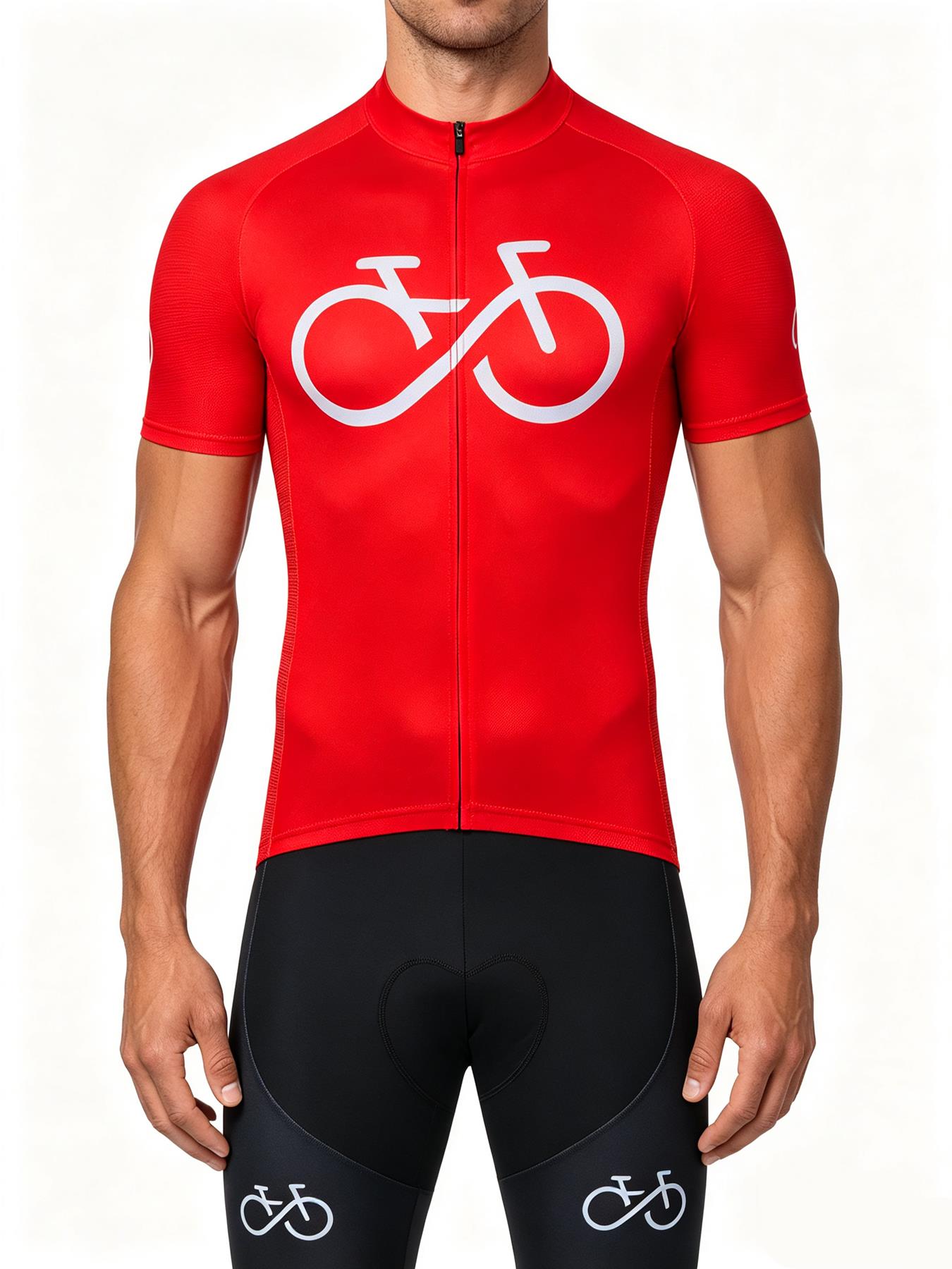 Cycling Gear Logo - 바이크 포에버 사이클링 저지 세트 로파