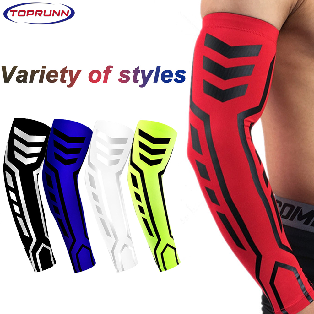 Cycling Protective Gear - TopRunn 1PCS 스포츠 압축 팔 슬리브-청소년,