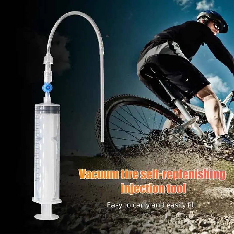 Tubeless Tire Sealant - 자전거 튜브리스 타이어 실런트 주입기 도구