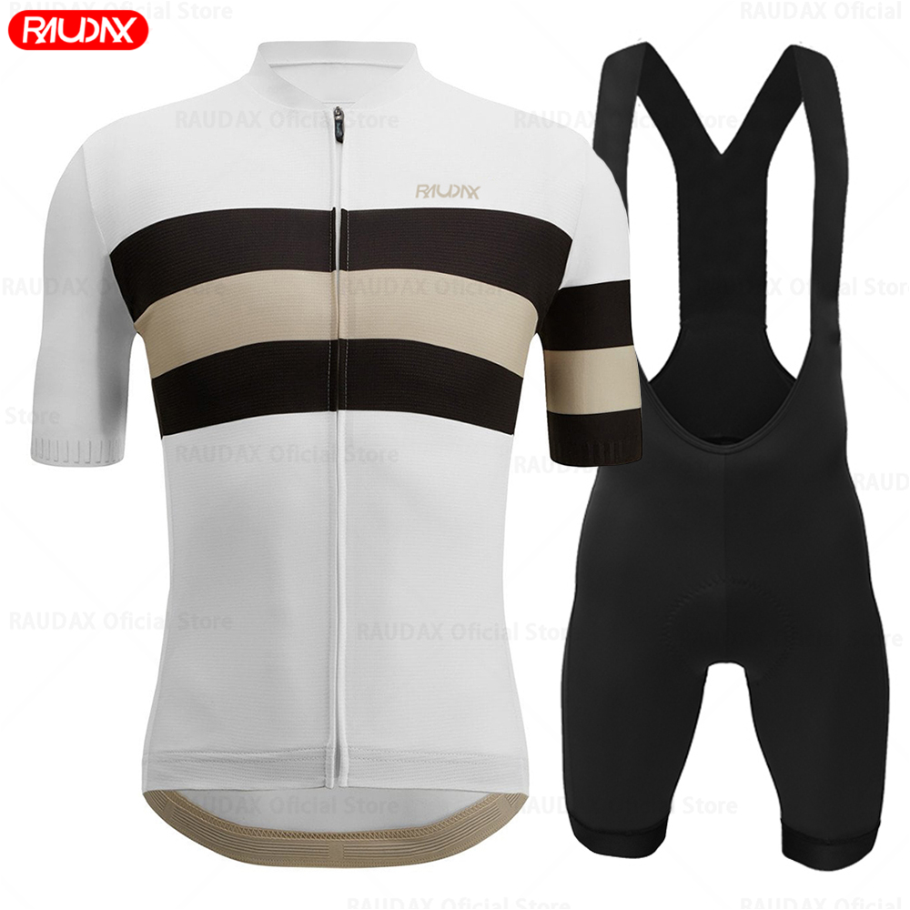 Cycling Gear Logo - Raudax 사이클링 저지 세트 2025 스포츠