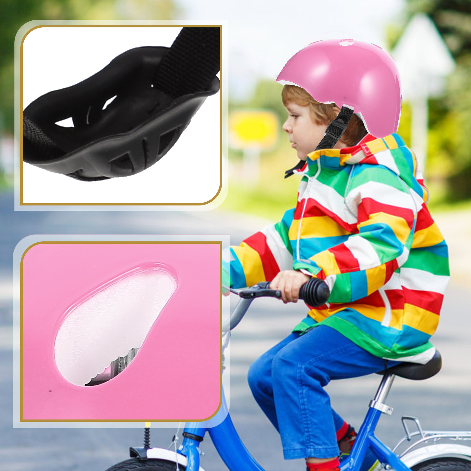 어린이용 보호 장비, 조절 가능한 사이클/스케이트보드용 - Cycling Protective Gear 리뷰 및 가격