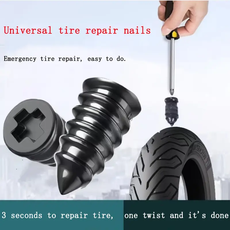유니버설 진공 타이어 수리 못 세트 튜브리스 타이어 펑 - Tubeless Tire Sealant 리뷰 및 가격