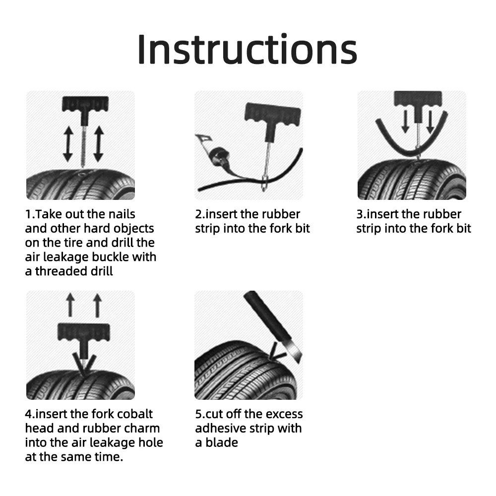 자동차 오토바이 타이어 수리 도구 타이어 수리 키트 S - Tubeless Tire Sealant 리뷰 및 가격