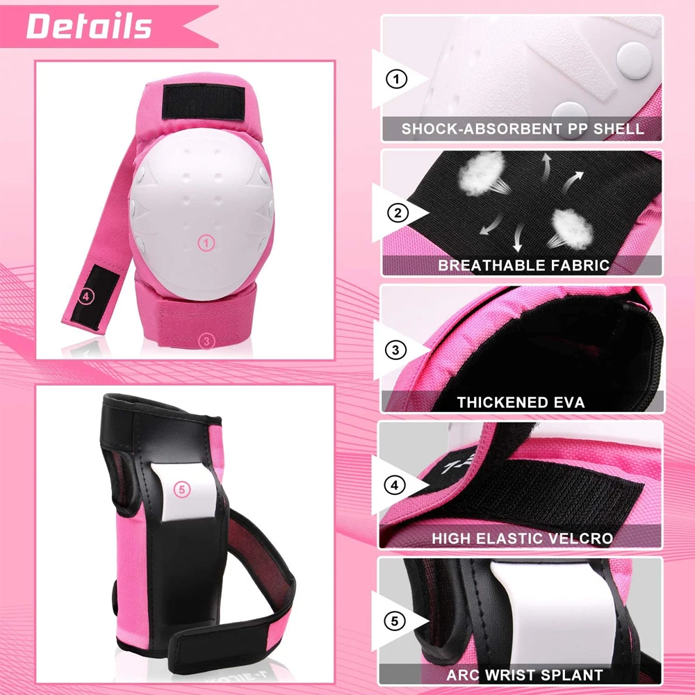 성인 청소년 어린이 무릎 패드 팔꿈치 패드 손목 보호대 - Youth Cycling Gear 리뷰 및 가격
