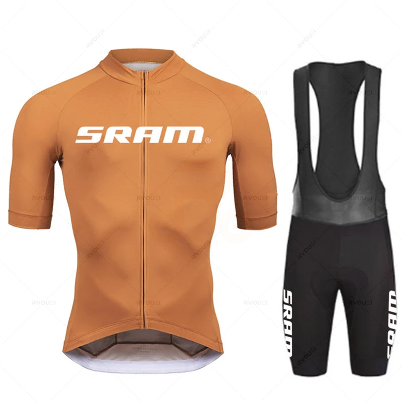 2024 Sram Pro 사이클링 저지 세트 남성용 턱 - Cycling Gear Logo 리뷰 및 가격