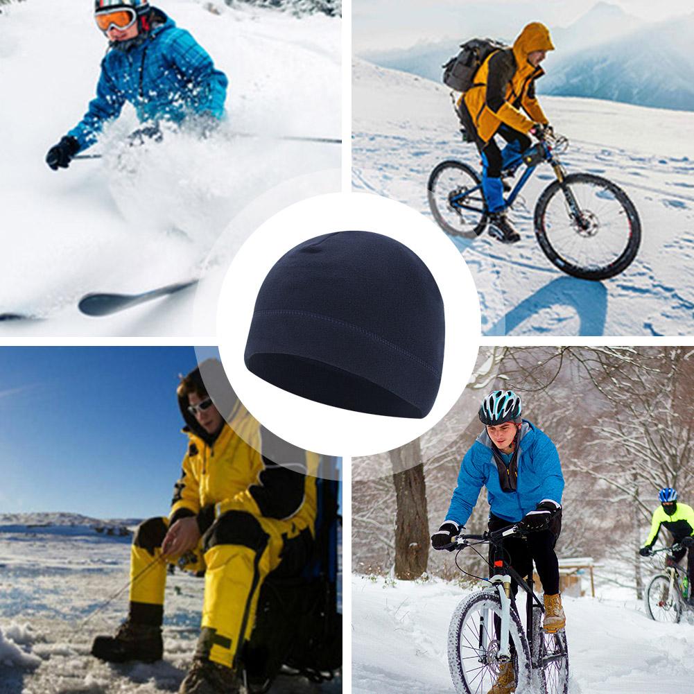 겨울 폴라 플리스 캡 남성 여성 따뜻한 방풍 보온 비니 - Cycling Gear In Winter 리뷰 및 가격