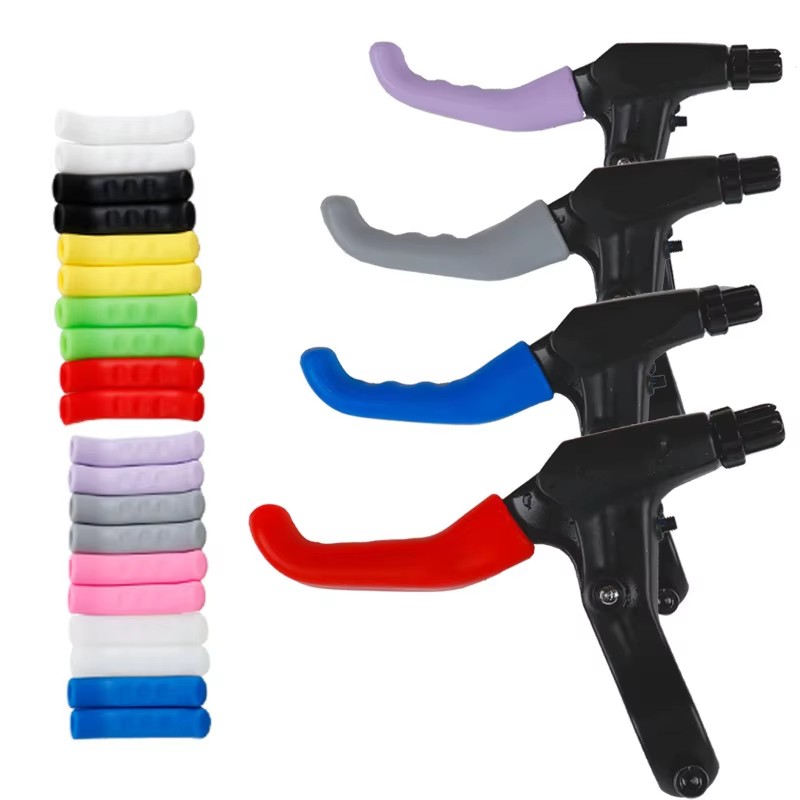 1-9 쌍 자전거 브레이크 핸들 커버 슬리브 실리콘 M - Cycling Protective Gear 리뷰 및 가격