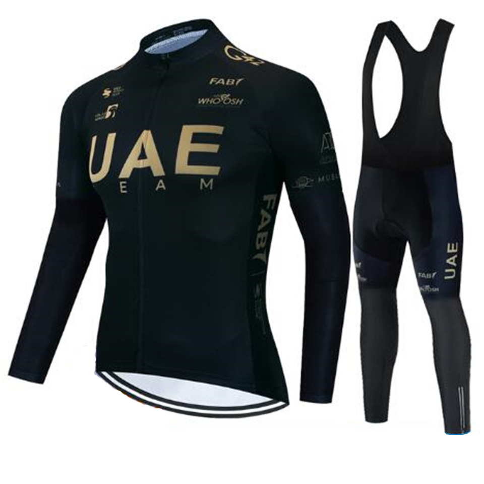 Uae 팀 가을 사이클링 저지 세트 자전거 스포츠웨어  - Cycling Gear Uae 리뷰 및 가격