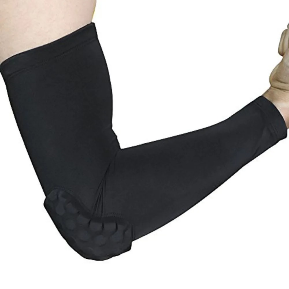 1 PC 피트니스 팔꿈치 보호대 농구 배구 팔 슬리브  - Cycling Protective Gear 리뷰 및 가격
